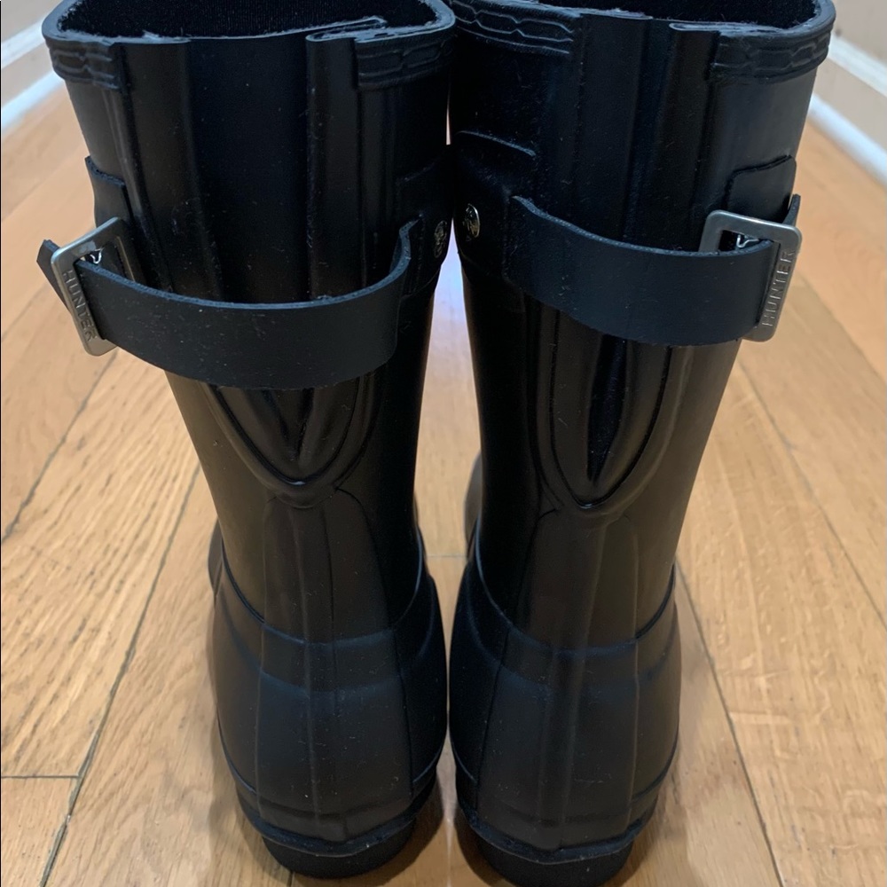 ❌SOLD❌Hunter original short black boots - Picture 3 of 5